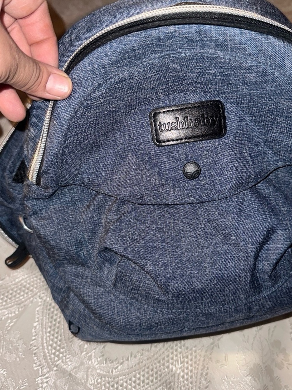 Tushbaby Denim-Style Blue